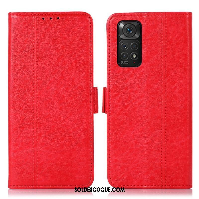 Housse Xiaomi Redmi Note 11 / 11s Coutures Subtile