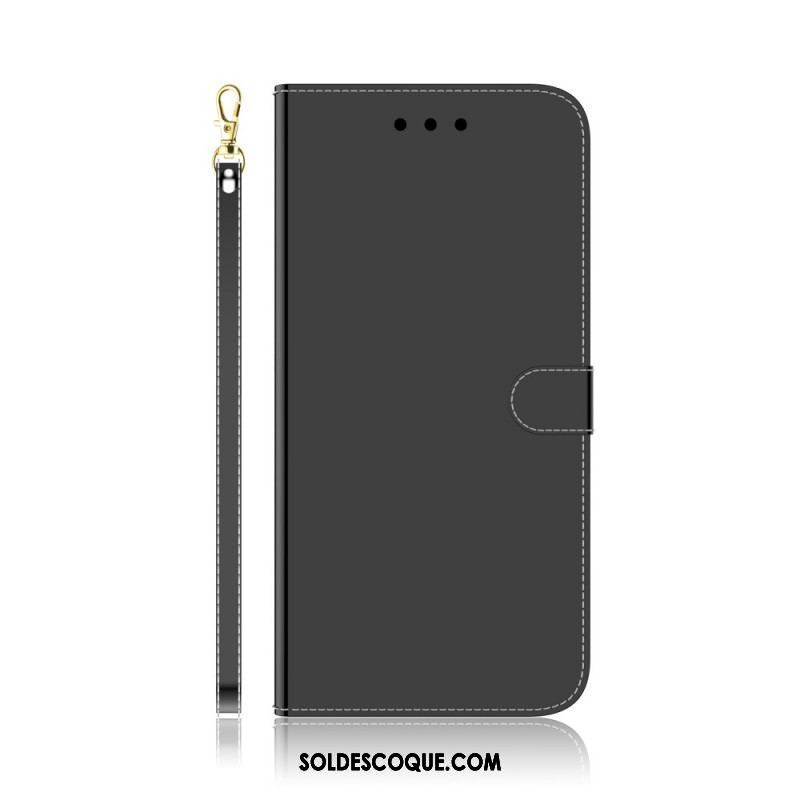 Housse Xiaomi Redmi Note 11 / 11s Simili Cuir Couverture Miroir