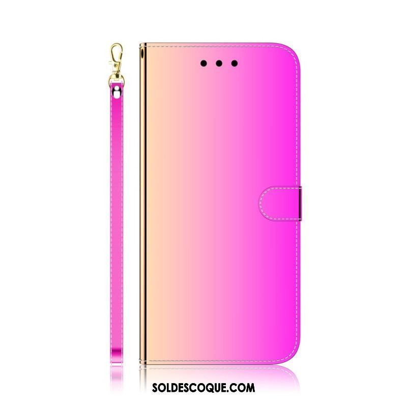 Housse Xiaomi Redmi Note 11 / 11s Simili Cuir Couverture Miroir