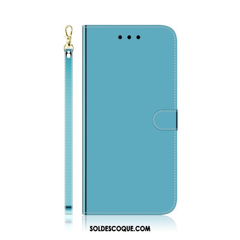 Housse Xiaomi Redmi Note 11 / 11s Simili Cuir Couverture Miroir