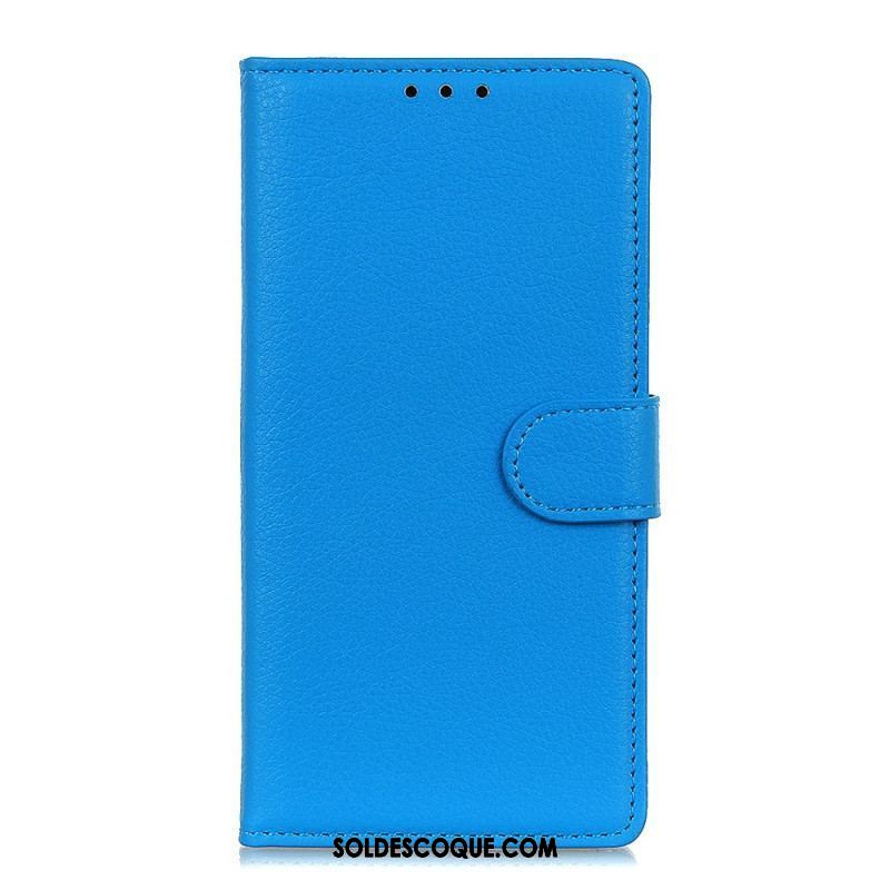 Housse Xiaomi Redmi Note 11 Pro / Note 11 Pro 5G Simili Cuir Litchi Traditionnel