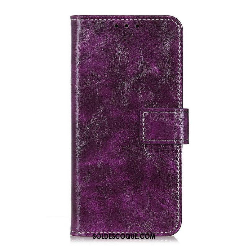 Housse iPhone 13 Mini Brillante et Coutures Apparentes