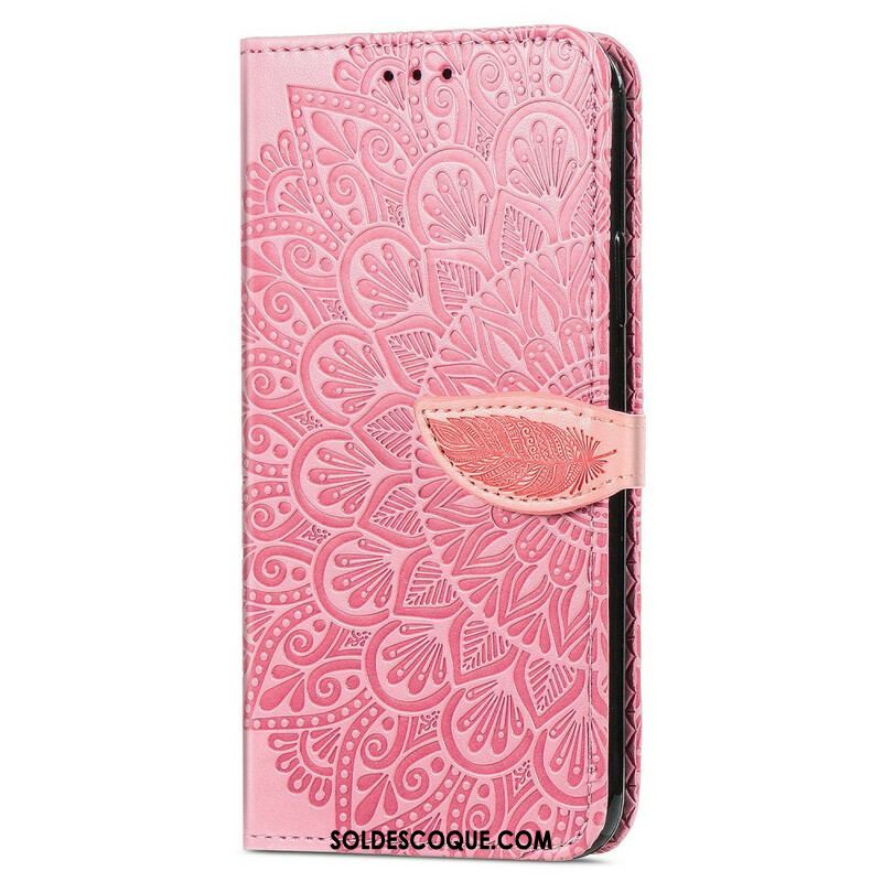 Housse iPhone 13 Mini Feuilles Tribales