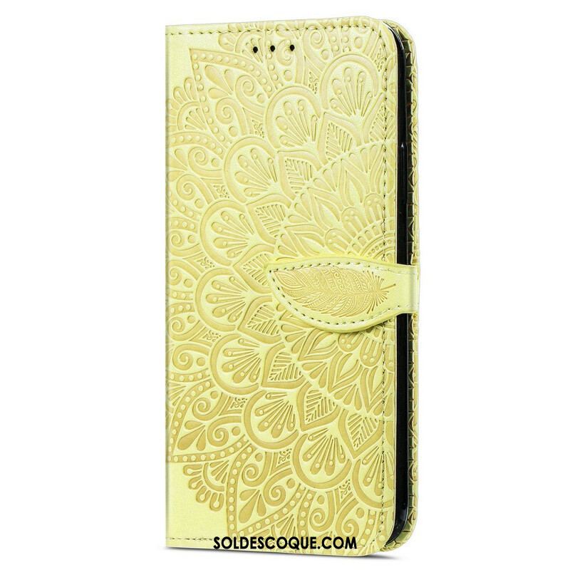 Housse iPhone 13 Mini Feuilles Tribales