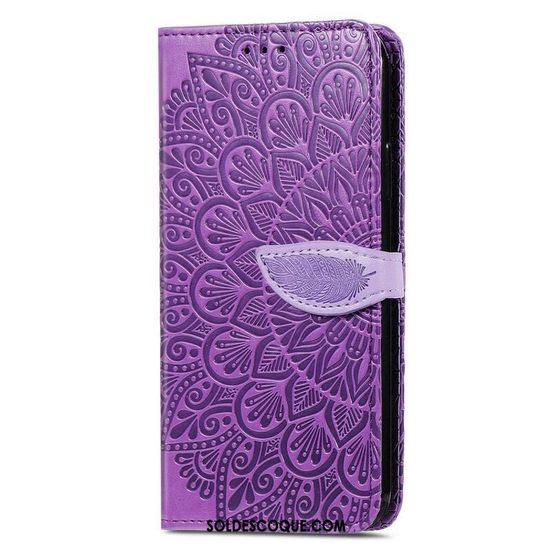 Housse iPhone 13 Mini Feuilles Tribales