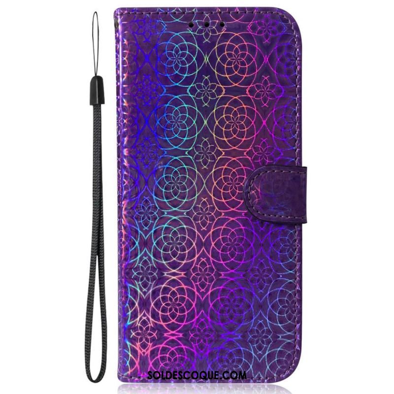 Housse iPhone 14 Plus Motif Stylé à Lanière