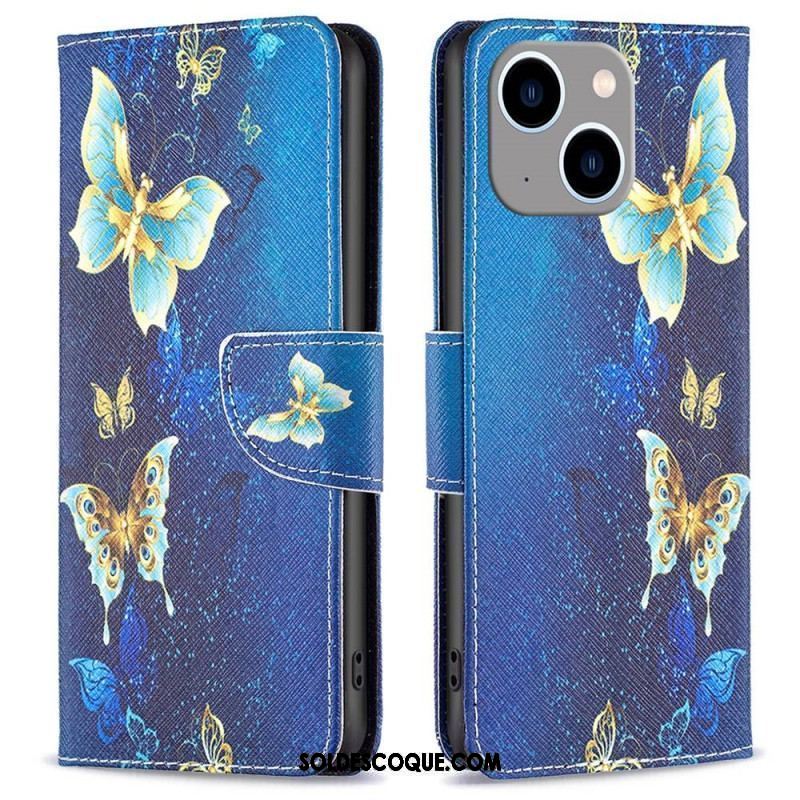 Housse iPhone 14 Plus Papillons du Monde