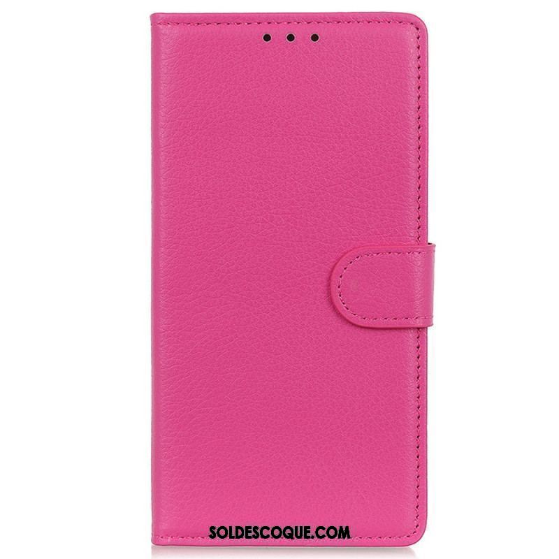 Housse iPhone 15 Plus Simili Cuir Traditionnel