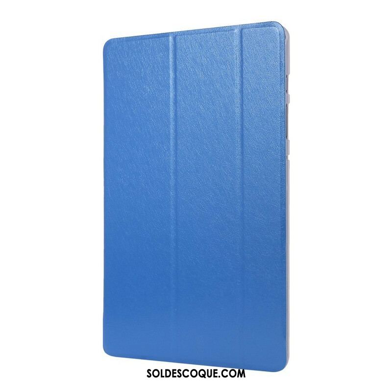 Smart Case Samsung Galaxy Tab S8 / Tab S7 Simili Cuir Texture Soie