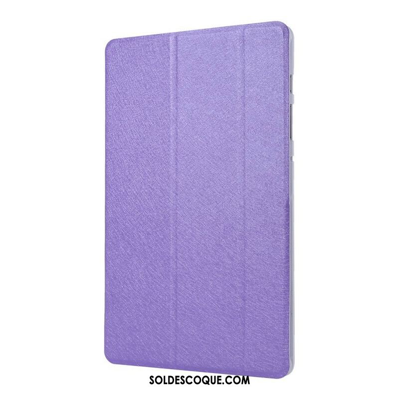 Smart Case Samsung Galaxy Tab S8 / Tab S7 Simili Cuir Texture Soie