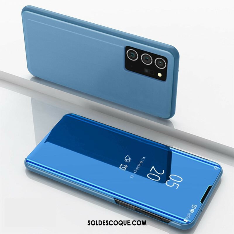 View Cover Samsung Galaxy Note 20 Miroir et Simili Cuir