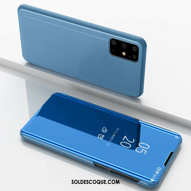 View Cover Samsung Galaxy S20 Plus / S20 Plus 5G Miroir et Simili Cuir