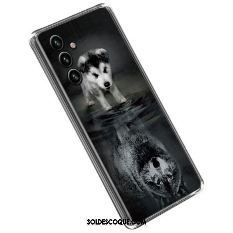 Coque Samsung Galaxy A14 5G / A14 Rêve de Chiot