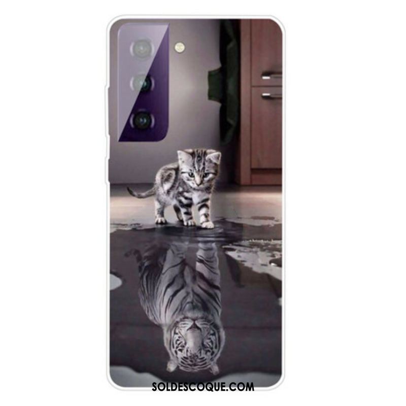 Coque Samsung Galaxy S21 FE Ernest le Tigre