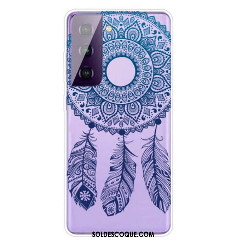 Coque Samsung Galaxy S21 FE Mandala Floral Unique