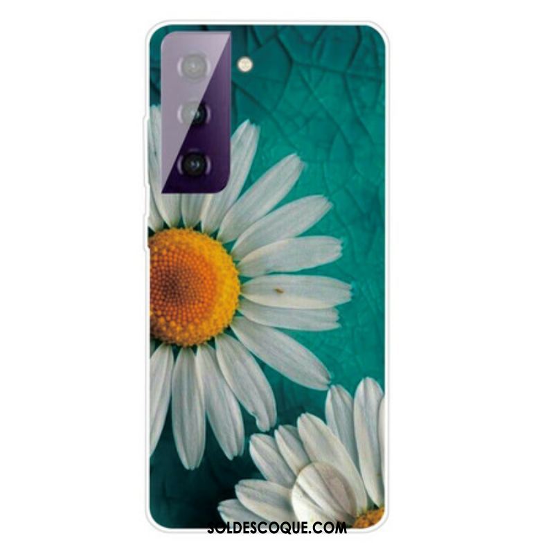 Coque Samsung Galaxy S21 FE Marguerite