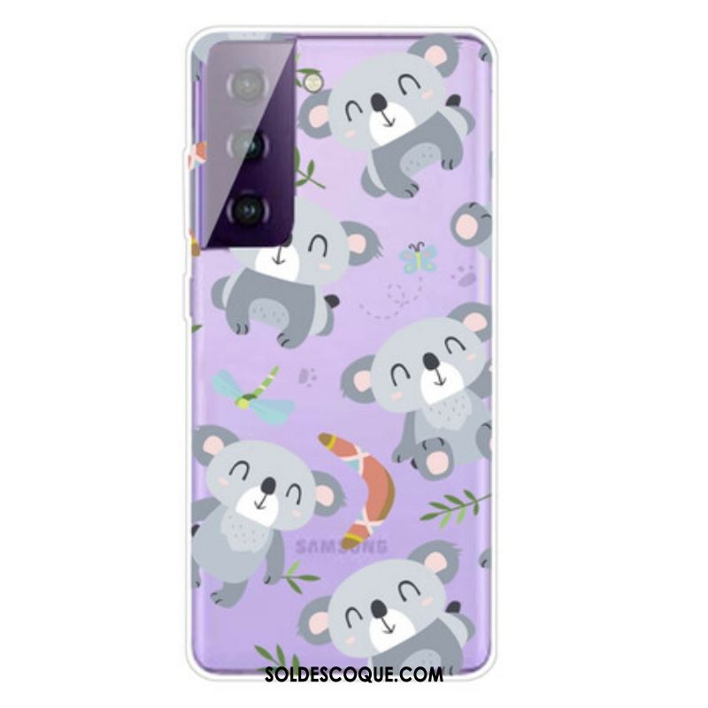 Coque Samsung Galaxy S21 FE Mignons Koalas