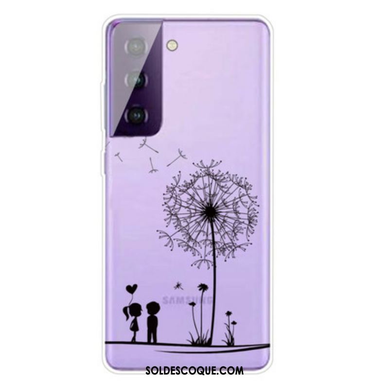 Coque Samsung Galaxy S21 FE Pissenlit Love