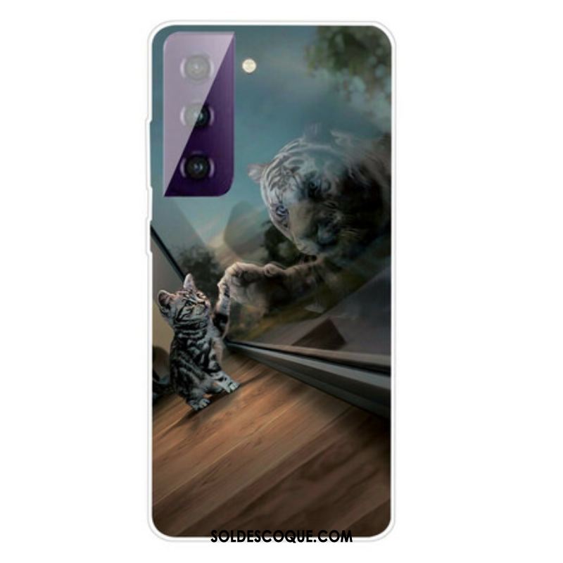 Coque Samsung Galaxy S21 FE Rêve de Chaton