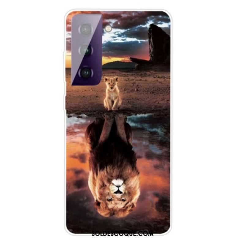 Coque Samsung Galaxy S21 FE Rêve de Lionceau