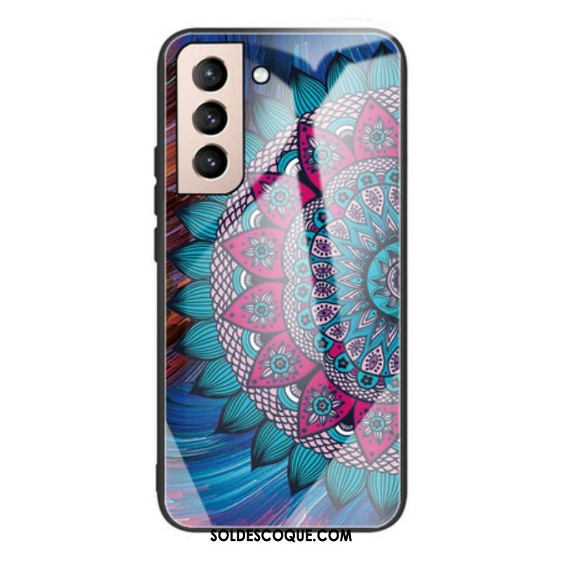 Coque Samsung Galaxy S21 FE Verre Trempé Mandala