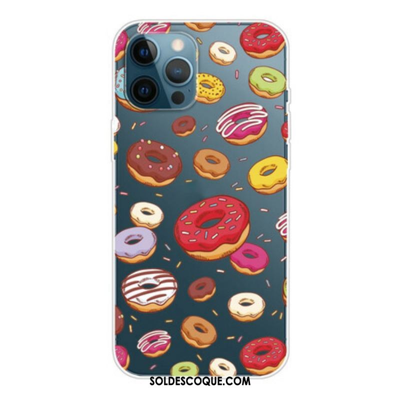 Coque iPhone 13 Pro Love Donuts