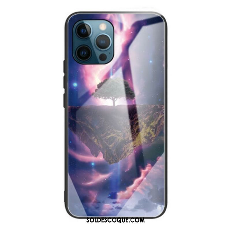 Coque iPhone 13 Pro Verre Trempé Arbre du Monde