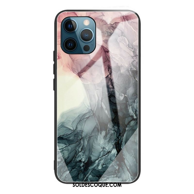 Coque iPhone 13 Pro Verre Trempé Marble