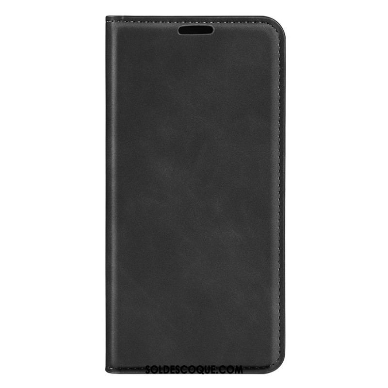 Flip Cover Samsung Galaxy M52 5G Cuir Biscoté