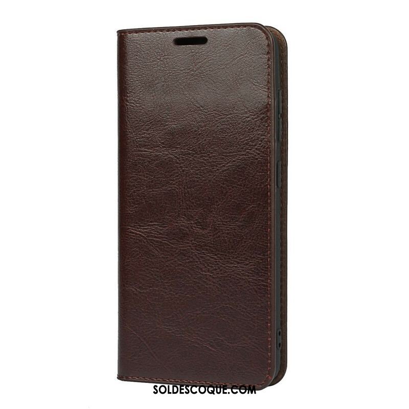 Flip Cover Samsung Galaxy S21 FE Cuir Véritable