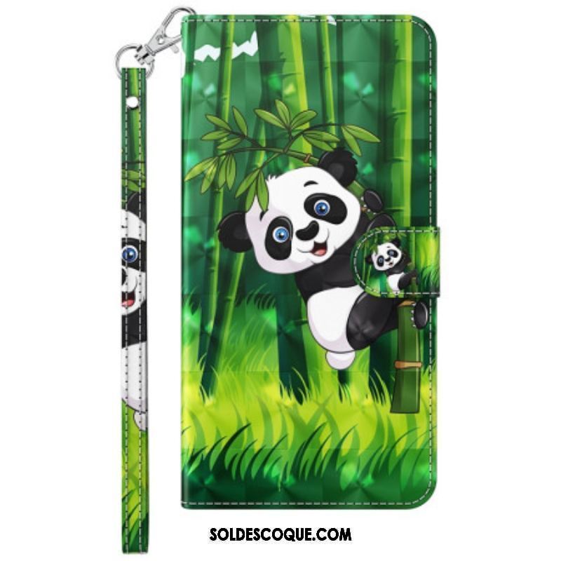 Housse Samsung Galaxy A14 5G / A14 Panda Bambou