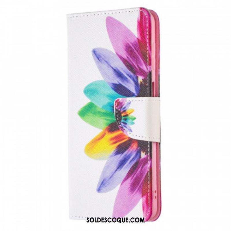 Housse Samsung Galaxy M52 5G Fleur