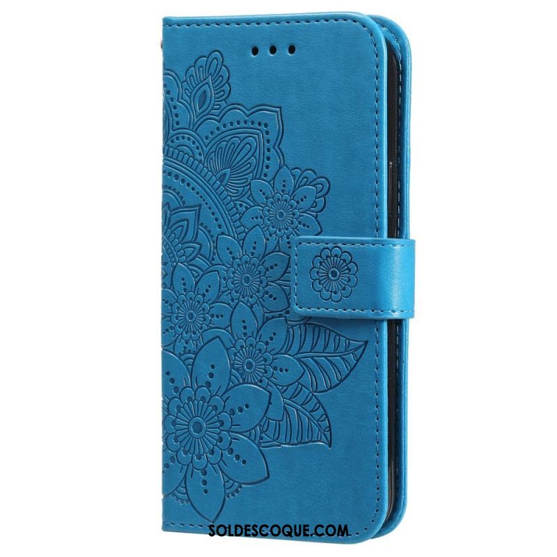 Housse Samsung Galaxy M52 5G Mandala Fleurs