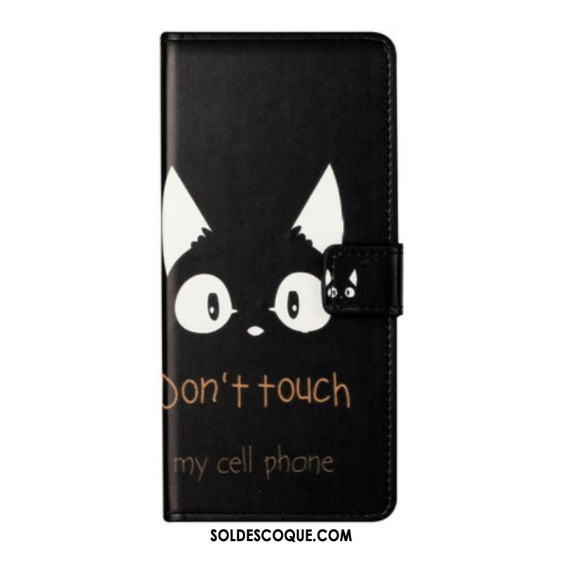 Housse Samsung Galaxy S21 FE Don't Touch My Cell Phone