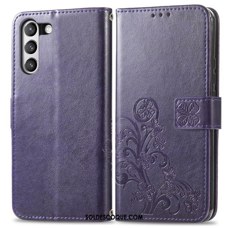 Housse Samsung Galaxy S21 FE Fleurs Abstraites