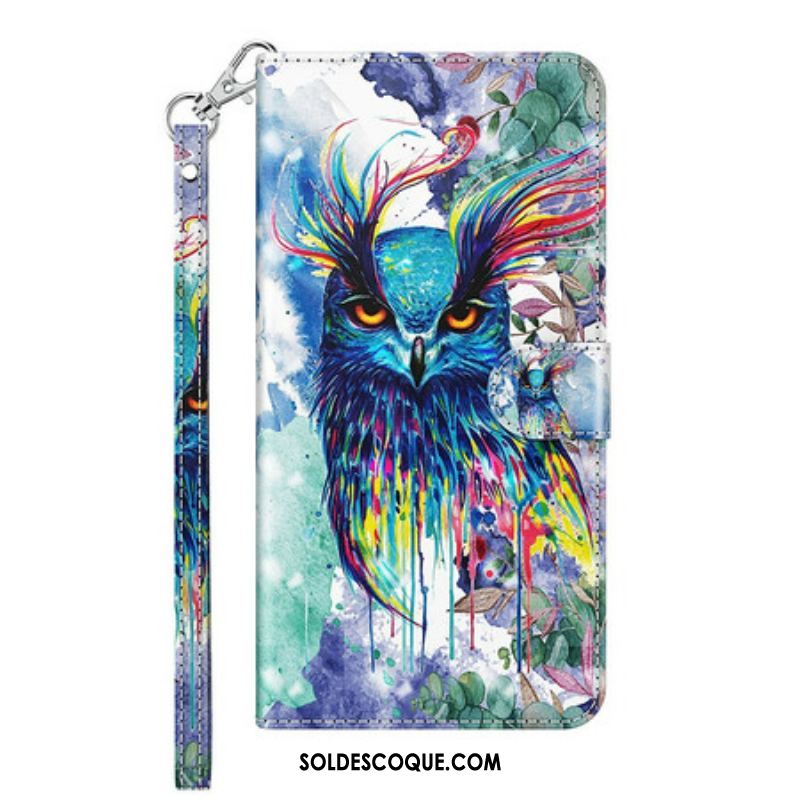 Housse Samsung Galaxy S21 FE Oiseau Aquarelle