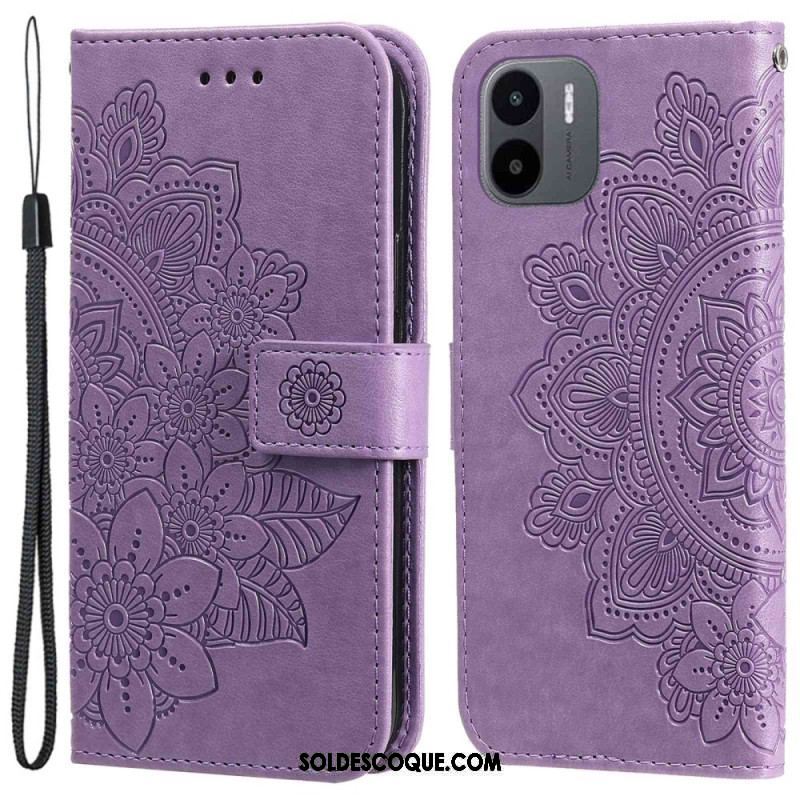 Housse Xiaomi Redmi A1 Mandala de Fleurs