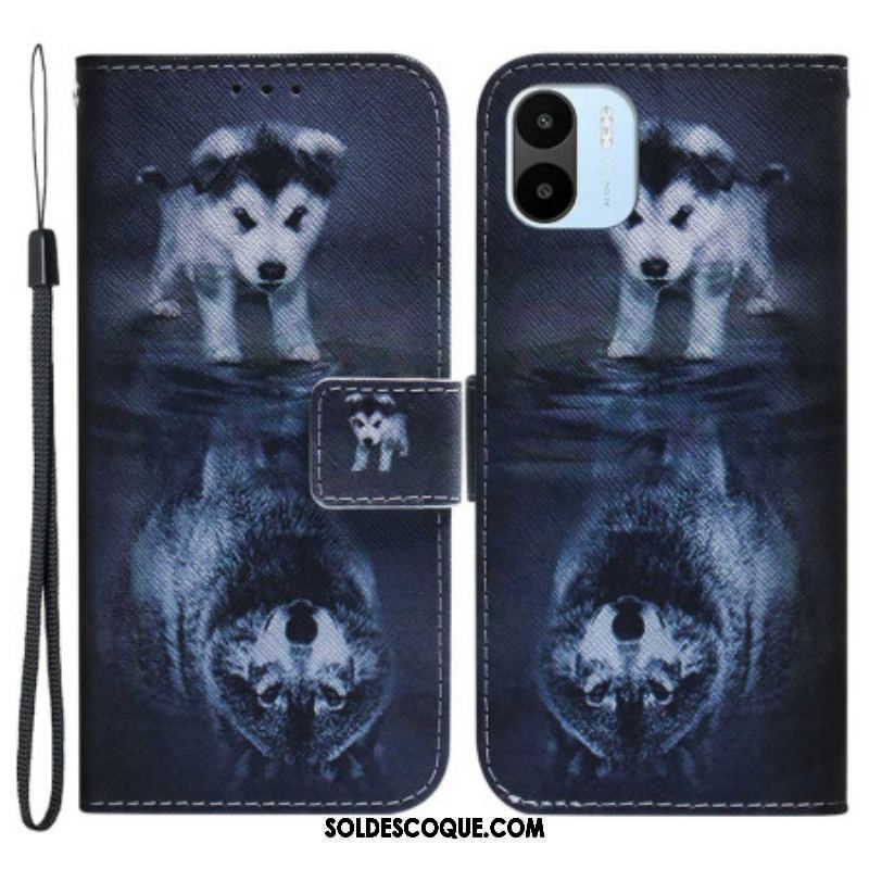 Housse Xiaomi Redmi A1 Reflet de Chien